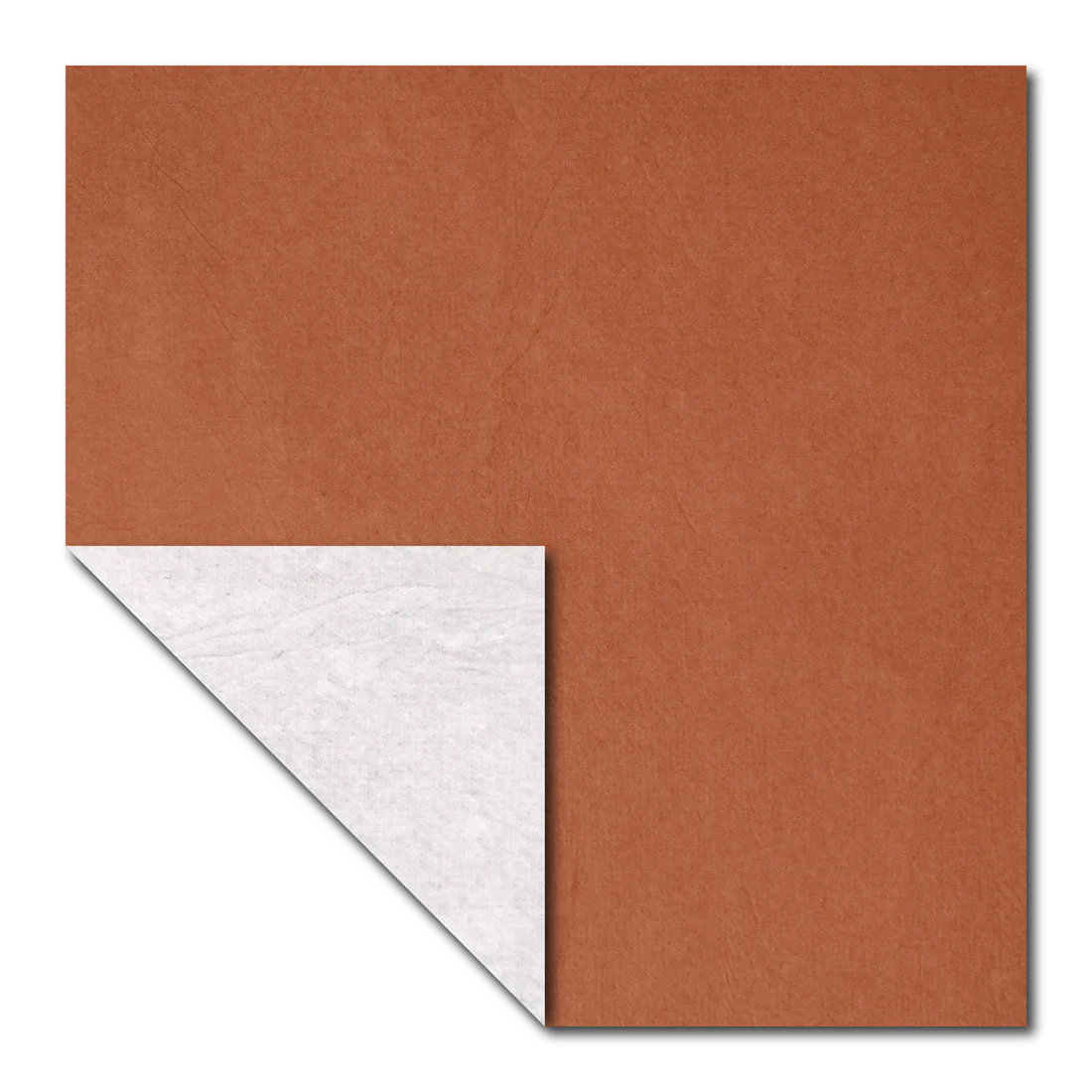 50 Sheets Origami Paper Double Sided 8x8 Inch Square Sheet, Brown