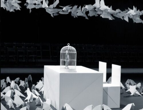 [New York] Fashion Week Origami Installation